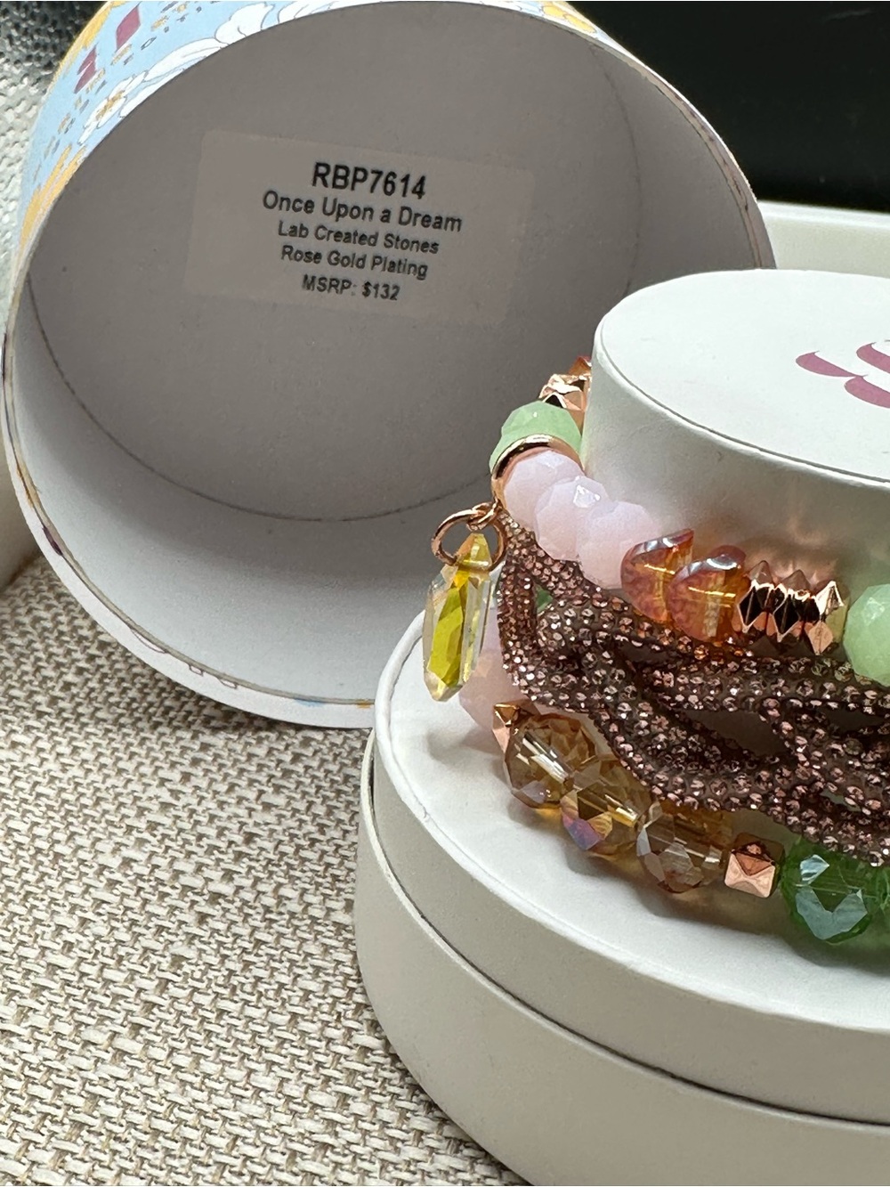 RBP7614 Once Upon a Dream Bracelets, Spring Stacks 2024, NWT - Picture 14 of 16